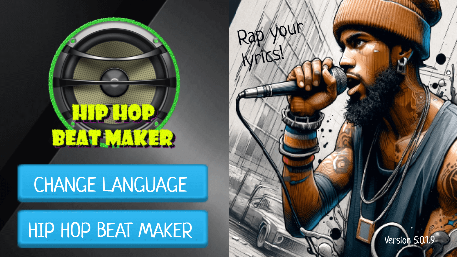 Hip Hop Beat Maker app screenshot 1 of 7